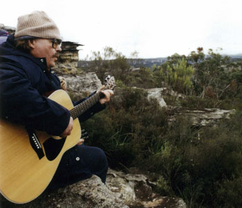 Denis with guitar